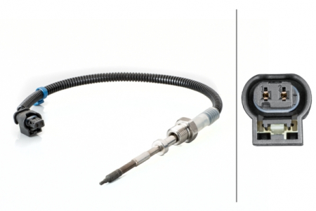 Electrica - Senzor temperatura evacuare (inainte de catalizator) potrivit MERCEDES C T-MODEL (S203), C T-MODEL (S204), C (W203), C (W204), CLK (A209), CLK (C209), CLS (C219) 0.8D-4.0D 11.02-