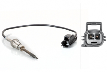 Electrica - Senzor temperatura evacuare (inainte de catalizator) potrivit VOLVO C30, C70 II, S40 II, S80 II, V50, V70 III, XC60 I, XC70 II 2.4D 03.06-02.17