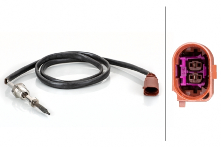 Electrica - Senzor temperatura evacuare (inainte de DPF) potrivit AUDI A3; SEAT LEON, LEON SC, LEON ST; SKODA OCTAVIA III; VW GOLF ALLTRACK VII, GOLF SPORTSVAN VII, GOLF VII 1.6D 08.12-
