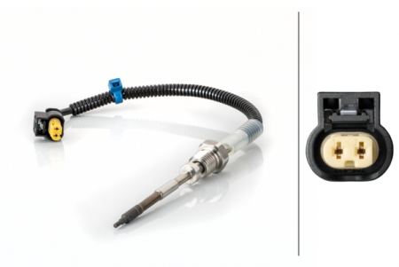 Electrica - Senzor temperatura evacuare (inainte de DPF) potrivit MERCEDES C (C204), C T-MODEL (S204), C (W204), CLS (C218), CLS SHOOTING BRAKE (X218), E (A207), E (C207) 2.2D/2.2DH 08.08-