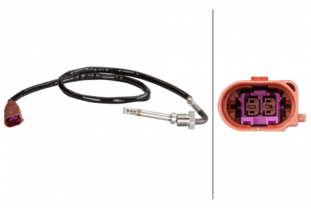 Electrica - Senzor temperatura evacuare (inainte de DPF) potrivit VW CALIFORNIA T5 CAMPER, CALIFORNIA T6 CAMPER, MULTIVAN T5, MULTIVAN T6, TRANSPORTER T5, TRANSPORTER T6 2.0D 09.09-12.19