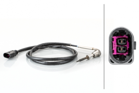Electrica - Senzor temperatura evacuare (inainte de turbo) potrivit AUDI A3; VW BEETLE, GOLF VI, JETTA III 2.0D 09.04-07.16