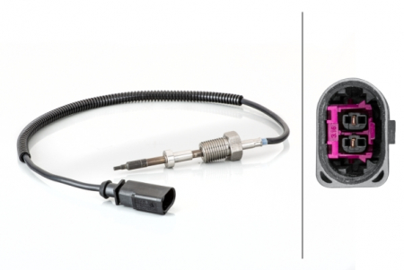 Senzor temperatura evacuare (inainte de turbo) potrivit VW CALIFORNIA T5 CAMPER, MULTIVAN T5, TOUAREG, TRANSPORTER T5 2.5D 01.03-05.10 [1]