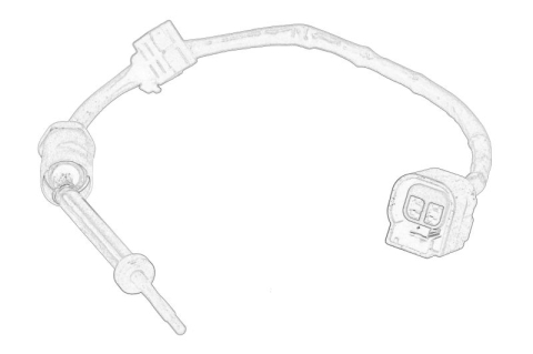 Piese Auto - Senzor temperatura gaze evacuare potrivit FORD FIESTA VII, PUMA 1.0-Electric 05.17-