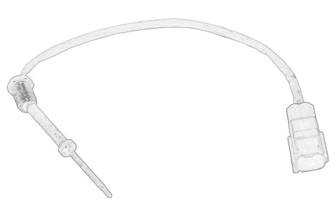 Piese Auto - Senzor temperatura gaze evacuare potrivit FORD GALAXY III, GALAXY MK III, MONDEO V, S-MAX 2.0D 07.18-