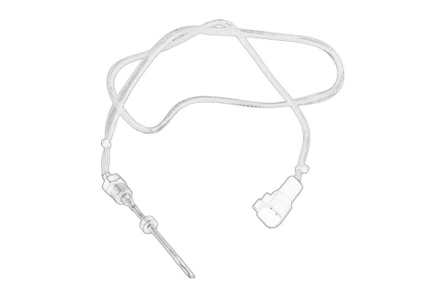 Piese Auto - Senzor temperatura gaze evacuare potrivit FORD GALAXY III, MONDEO V, S-MAX 2.0D 09.14-