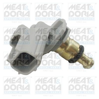 Piese Auto - Senzor temperatura lichid racire (numar pini: 2, gri deschis) potrivit CITROEN C5 III, C6; FORD FOCUS II, FOCUS III, TRANSIT; FORD USA FUSION; JAGUAR F-PACE, F-TYPE 1.6-Electric 04.04-