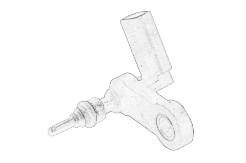 Piese Auto - Senzor temperatura lichid racire potrivit AUDI A1, A1 ALLSTREET, A1 CITY CARVER, A3, Q2, Q3; CUPRA FORMENTOR, LEON, LEON SPORTSTOURER; SEAT ARONA, ATECA, IBIZA V, LEON 1.5 03.15-