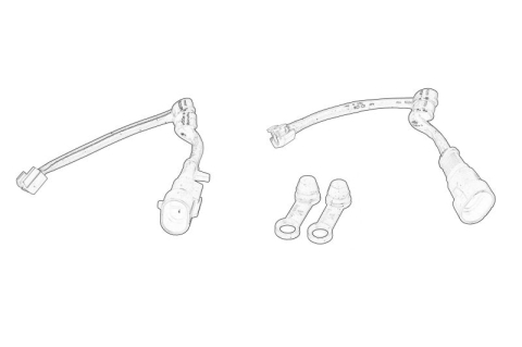 Piese Auto - Senzor uzura placute frana Spate Dreapta/Stanga potrivit IVECO