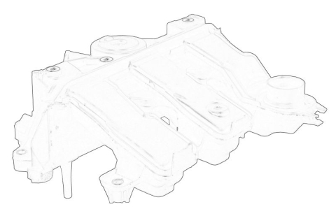 Piese Auto - Separator ulei ventilatie bloc motor potrivit OPEL VIVARO B; RENAULT TRAFIC III 1.6D 05.14-