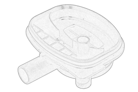 Piese Auto - Separator ulei ventilatie bloc motor potrivit VOLVO S60 I, S80 I, S80 II, V70 II, XC70 I, XC90 I 2.4D 01.01-03.11