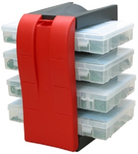 Echipamente service AC - Set 360 bucati o-ringuri HNBR etansari speciale circuite sistem climatizare AC ERRECOM TOP KIT BOX