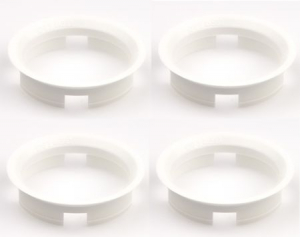 Inele centrare jante - Set 4 inele centrare 63,4 / 58,1 Alfa Romeo Citroen Fiat Lancia Peugeot