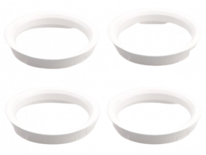 Inele centrare jante - Set 4 inele centrare 72,5 / 65,1 Alfa Romeo Citroen Ford Opel Peugeot