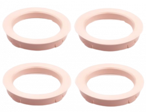 Inele centrare jante - Set 4 inele centrare 74,1 / 60,1  Dacia Lexus Fiat Nissan Renault Smart Suzuki Toyota