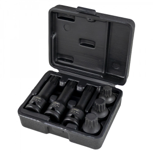 Chei impact - Set 6 Tubulare de impact XZN 1/2"