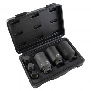 Chei impact - Set 6 tubulare impact 1/2" Hexagonale