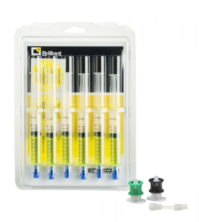 Consumabile service AC - Set 6 x 7,5 ml substanta contrast ERRECOM Brilliant UV  verificare etanseitate sistem aer conditionat R12, R134A, R1234yf , hibride si electrice