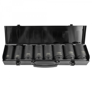 Chei impact - Set 8 imbusuri de impact hexagonale 3/4"
