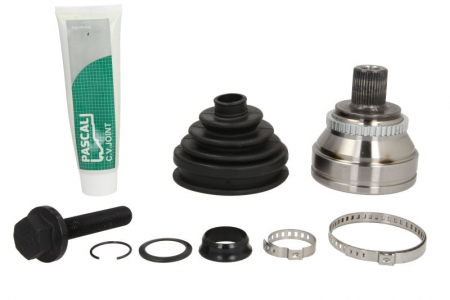 Cap planerata - Set articulatie planetara exterior Dreapta/Stanga (38z/27z/59,5mm; ABS:45) potrivit AUDI 100 C4, 80 B4, 90 B3, A6 C4, CABRIOLET B3, COUPE B3 2.2-4.2 06.88-08.00