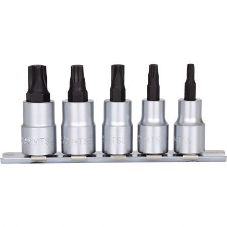 Set biti 3/8 pentru suruburi TORX MTS MORTORQ 5 piese [2]
