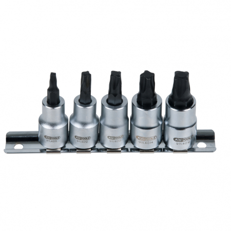 Truse scule - Set biti 3/8 pentru suruburi TORX MTS MORTORQ 5 piese