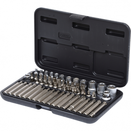 Set chei tubulare si biti 1/4+3/8+1/2 57 de piese [4]