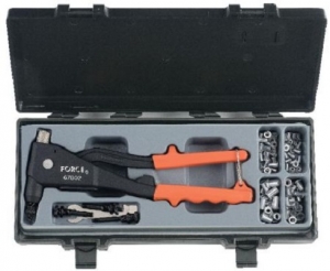 Echipamente tinichigerie - Set cleste popnituri 86 piese in trusa popnituri