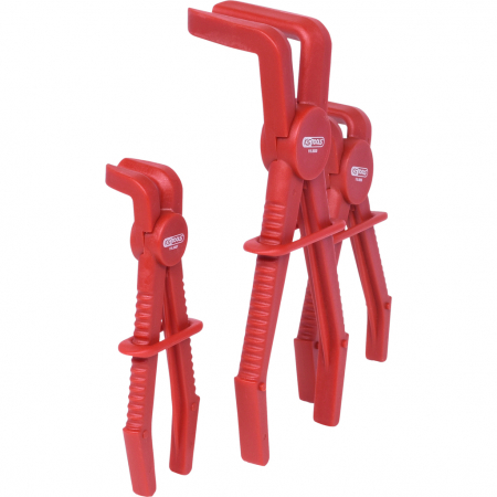 Scule mana - Set clesti de obturat furtunuri 90 grade 3 piese