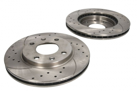 Franare - Set disc frana, 2 buc. SPEEDMAX, fata, stanga/dreapta, diametru iesire 247 mm, grosime 20,4 mm, potrivit CITROEN AX, SAXO, XSARA, XSARA/HATCHBACK, ZX 1.4-2.0 03.91-08.05