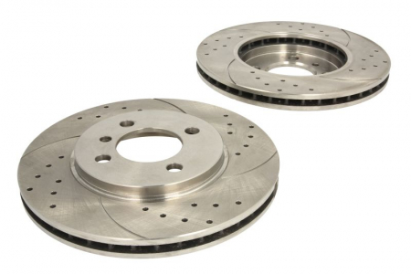 Franare - Set disc frana, 2 buc. SPEEDMAX fata, stanga/dreapta, diametru iesire 260 mm, grosime 22 mm, potrivit BMW 3 (E30), Z1 1.6-2.7 09.82-06.94