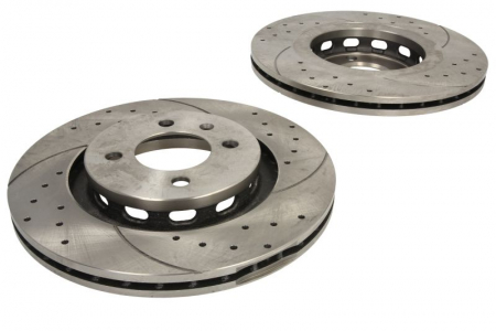 Franare - Set disc frana, 2 buc. SPEEDMAX fata, stanga/dreapta, diametru iesire 280 mm, grosime 22 mm, potrivit SEAT CORDOBA, CORDOBA VARIO, IBIZA II 1.8/1.9D/2.0 08.88-11.09