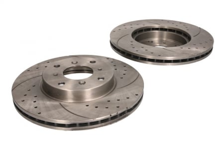 Franare - Set disc frana, 2 buc. SPEEDMAX, fata, stanga/dreapta, diametru iesire 282 mm, grosime 23 mm, potrivit HONDA PRELUDE IV 2.2/2.3 02.92-09.96