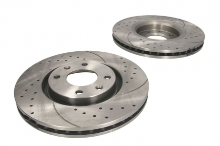 Franare - Set disc frana, 2 buc. SPEEDMAX, fata, stanga/dreapta, diametru iesire 283 mm, grosime 26 mm, potrivit CITROEN BERLINGO, BERLINGO MULTISPACE, BERLINGO/MINIVAN 1.0-Electric 02.98-