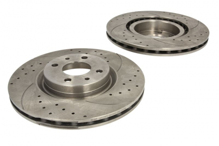Franare - Set disc frana, 2 buc. SPEEDMAX fata, stanga/dreapta, diametru iesire 284 mm, grosime 22 mm, potrivit ABARTH 500 / 595 / 695; ALFA ROMEO 155 1.2-3.0 11.86-