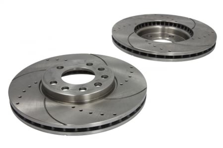 Franare - Set disc frana, 2 buc. SPEEDMAX fata, stanga/dreapta, diametru iesire 285 mm, grosime 24,9 mm, potrivit FIAT CROMA; OPEL SIGNUM, VECTRA B 1.6-2.2D 06.97-02.15