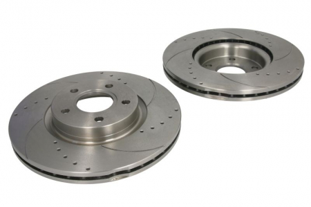 Franare - Set disc frana, 2 buc. SPEEDMAX fata, stanga/dreapta, diametru iesire 300 mm, grosime 25 mm, potrivit VOLVO C30, C70 II, S40 II, V40 1.0-Electric 10.03-