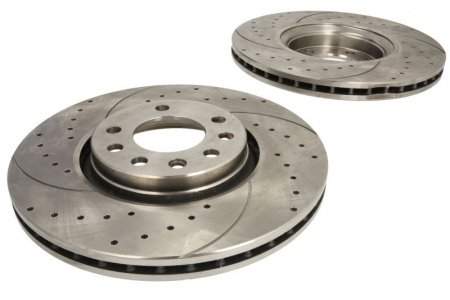 Franare - Set disc frana, 2 buc. SPEEDMAX fata, stanga/dreapta, diametru iesire 308 mm, grosime 25 mm, potrivit OPEL ASTRA G, ASTRA H, ASTRA H GTC 1.4-3.0D 09.97-03.17