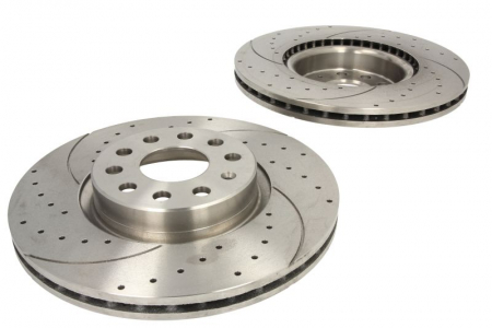 Franare - Set disc frana, 2 buc. SPEEDMAX fata, stanga/dreapta, diametru iesire 312 mm, grosime 25 mm, potrivit AUDI A3, TT; SEAT ALHAMBRA, ALTEA, ALTEA XL, LEON 1.2-3.6 03.99-