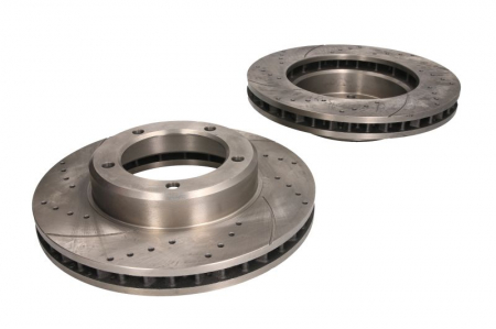 Franare - Set disc frana, 2 buc. SPEEDMAX fata, stanga/dreapta, diametru iesire 313 mm, grosime 32 mm, potrivit TOYOTA LAND CRUISER 100 4.2D/4.7 01.98-08.07