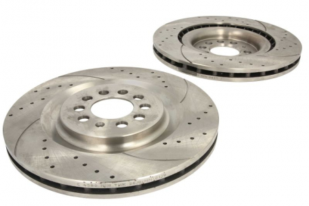 Franare - Set disc frana, 2 buc. SPEEDMAX fata, stanga/dreapta, diametru iesire 323 mm, grosime 28 mm, potrivit SEAT LEON 1.8/2.8 02.01-06.06
