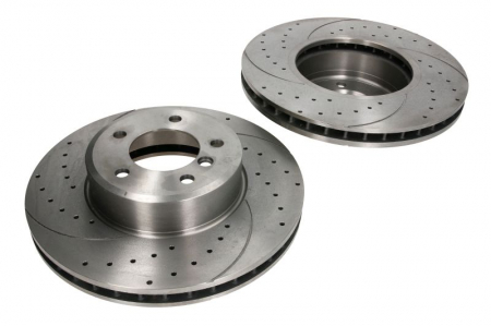 Franare - Set disc frana, 2 buc. SPEEDMAX fata, stanga/dreapta, diametru iesire 324 mm, grosime 30 mm, potrivit BMW 5 (E60), 5 (E61), 6 (E63), 6 (E64) 2.0-3.0D 12.01-12.10