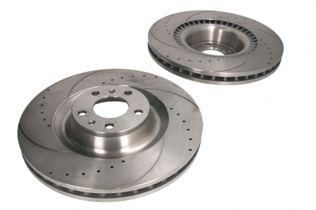 Franare - Set disc frana, 2 buc. SPEEDMAX fata, stanga/dreapta, diametru iesire 360 mm, grosime 34 mm, potrivit AUDI A6 C6, A8 D2, A8 D3; NISSAN QASHQAI I 1.5D-6.0 11.98-03.18