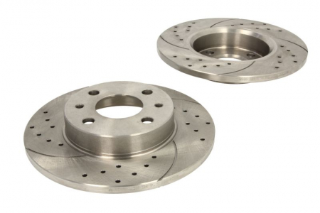 Franare - Set disc frana, 2 buc. SPEEDMAX spate, stanga/dreapta, diametru iesire 240,5 mm, grosime 11 mm, potrivit ABARTH 500 / 595 / 695, 500C / 595C / 695C 0.7-Electric 09.74-