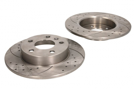 Franare - Set disc frana, 2 buc. SPEEDMAX spate, stanga/dreapta, diametru iesire 264 mm, grosime 9,9 mm, potrivit OPEL ASTRA G, ASTRA G/KOMBI, ASTRA H, ASTRA H CLASSIC 1.2-2.2D 02.98-