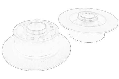 Piese Auto - Set discuri de frana (2 buc.) Fata potrivit RENAULT TWIZY Electric 04.12-