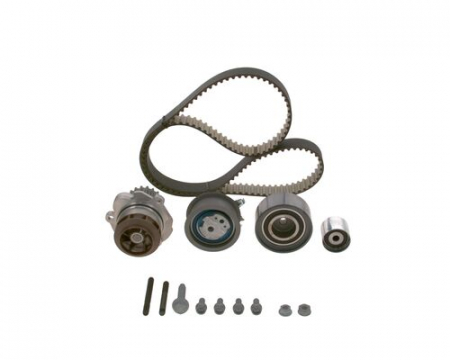 Set distributie (curea + intinzator + Pompa apa) potrivit AUDI A3, A4 B7, A6 C6; CHRYSLER SEBRING; JEEP COMPASS, PATRIOT; MITSUBISHI GRANDIS, LANCER VIII, OUTLANDER II 2.0D 02.03- [2]