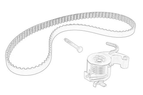 Piese Auto - Set distributie (curea + pinion) potrivit FORD FOCUS IV, GALAXY III, GALAXY MK III, KUGA III, MONDEO V, RANGER, S-MAX, TOURNEO CUSTOM V362, TRANSIT CUSTOM V362 2.0D/2.0DH 12.15-