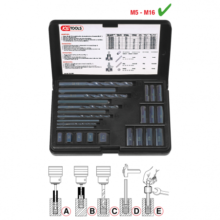 Set extractor pentru filete 25 piese [5]