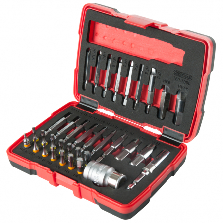 Scule service - Set extractor suruburi cu cap hexagonal 1/4 + 10 mm 34 piese